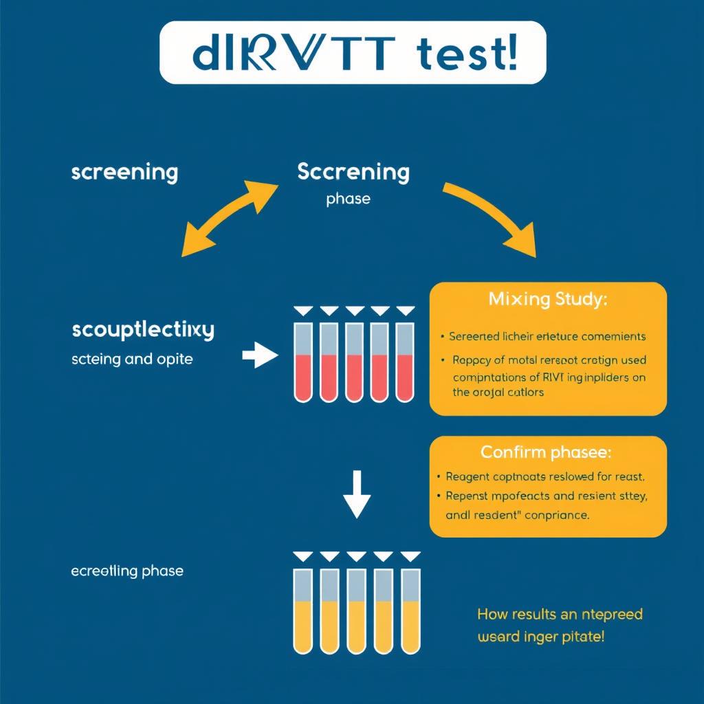 Diagram showing the three phases of the dRVVT test process